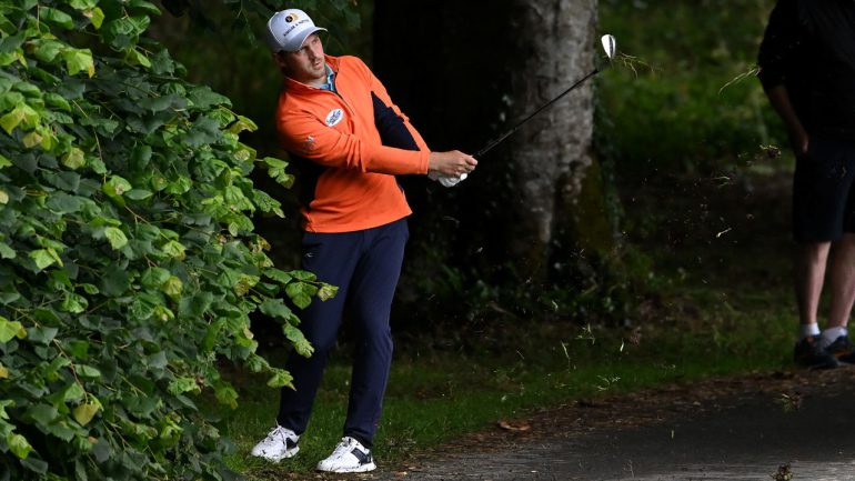 Golf: Lucas Nemechs gets off to a rocky start at the Irish Open