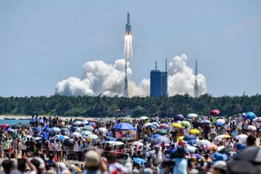 A Chinese rocket's main stage will fall to Earth in an uncontrolled manner