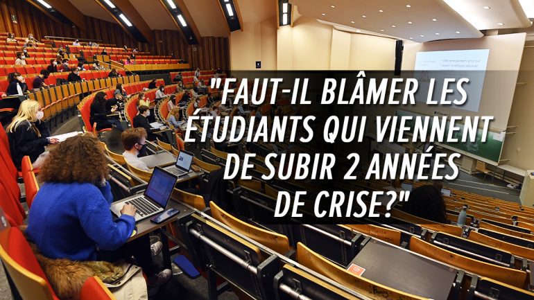 "Only 4 out of 741 students passed their year": Parents and students discouraged, UCLouvain demands numbers qualify