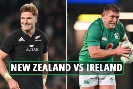 Rugby New Zealand vs Ireland: Start Time, TV Channel, Live Stream, Team News for 2nd Test