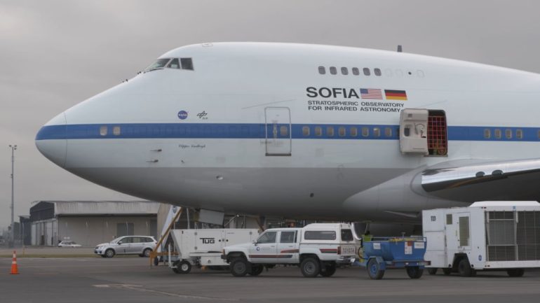 Space enthusiasts bid farewell to Sofia as flying observatory departs Christchurch