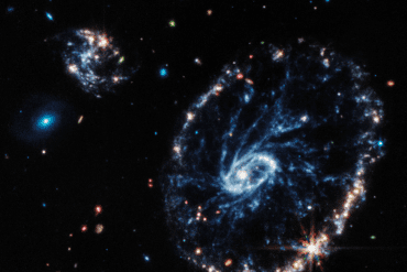 James Webb Space Telescope Draws Amazing Details of Wheel Galaxy Science Quest - cnBeta.COM