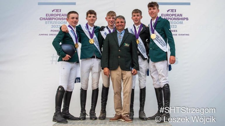 Ireland shine with gold ahead of Europe's vice-champions France in Stregom!