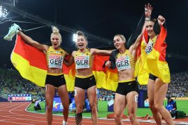 European Championships: Gold!  Weber wins women's sprint relay and javelin throw in Munich