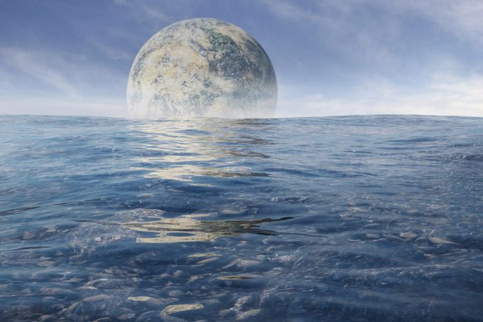 How was the ocean 100 light years away from Earth discovered?  - First
