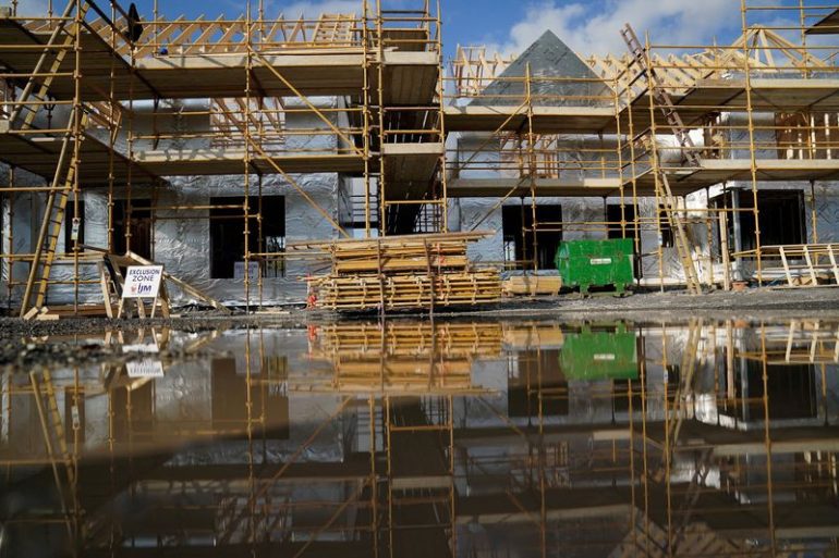 FILE PHOTO: Construction site during the coronavirus disease (COVID-19) pandemic in Galway