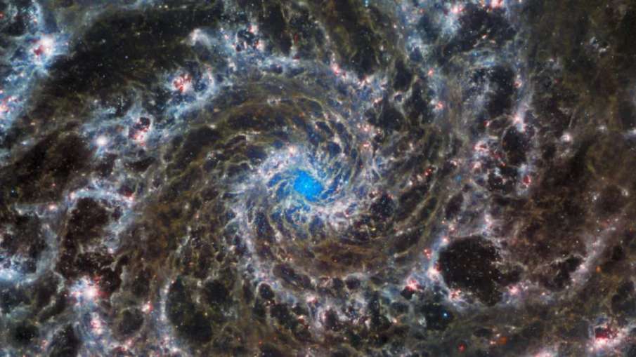 NASA James Webb Telescope-Phantom Galaxy-India TV Hindi News