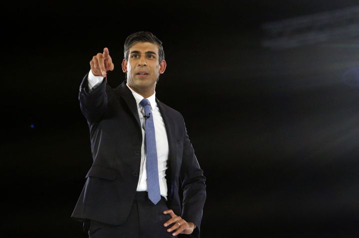 Rishi Sunak, former finance minister and candidate to succeed Boris Johnson, in London on August 31, 2022.  (Susanna Ireland/AFP)