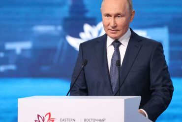 Vladimir Putin says that 'Western sanctions fever' cannot reach Russia