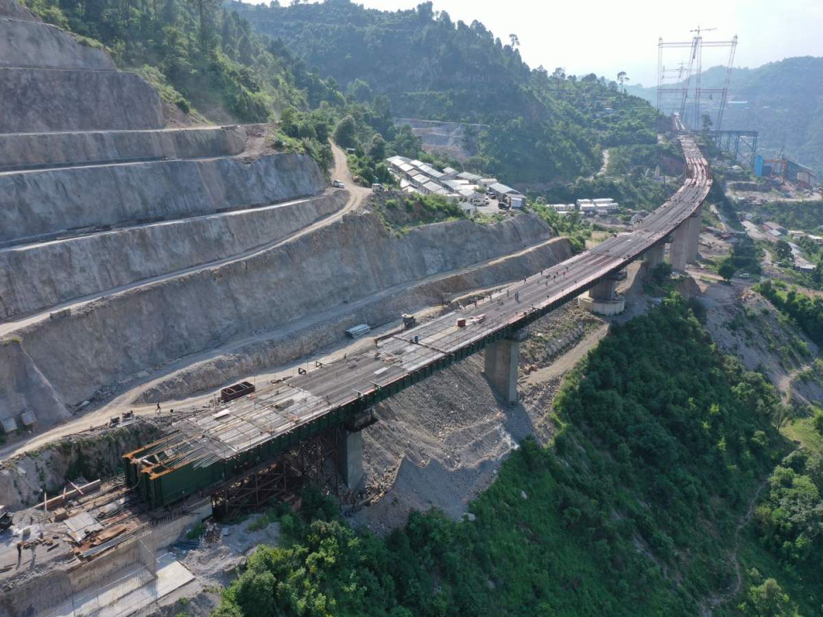 2 bridges will be built with Italian technology;  Earthquake Protection - Marathi News |  Italian technology for two of the 16 bridges coming up on the J&K rail link

