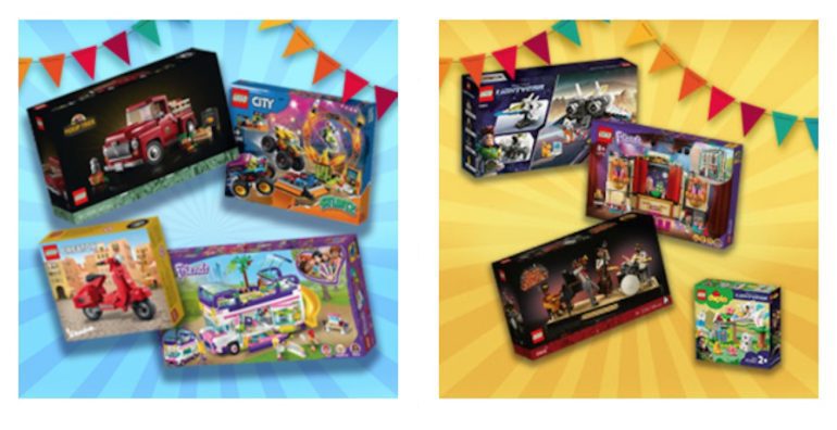 Exclusive themed gift packages in the LEGO VIP Rewards Center