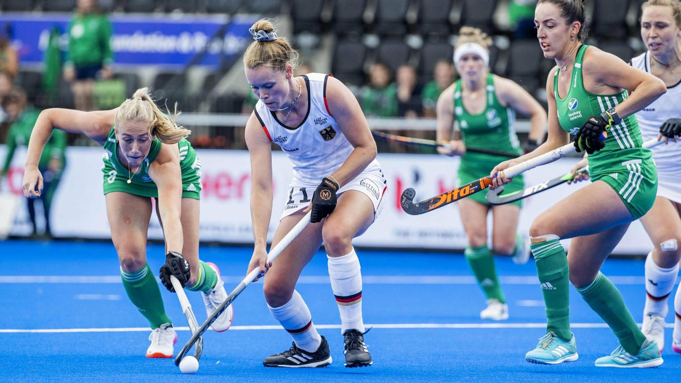 The German team defeated Ireland in the round of 16

