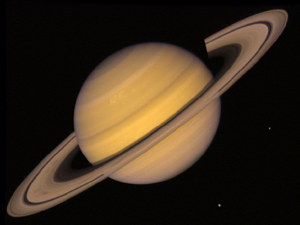 The famous rings around Saturn may be remnants of moons destroyed by the planet's gravity.