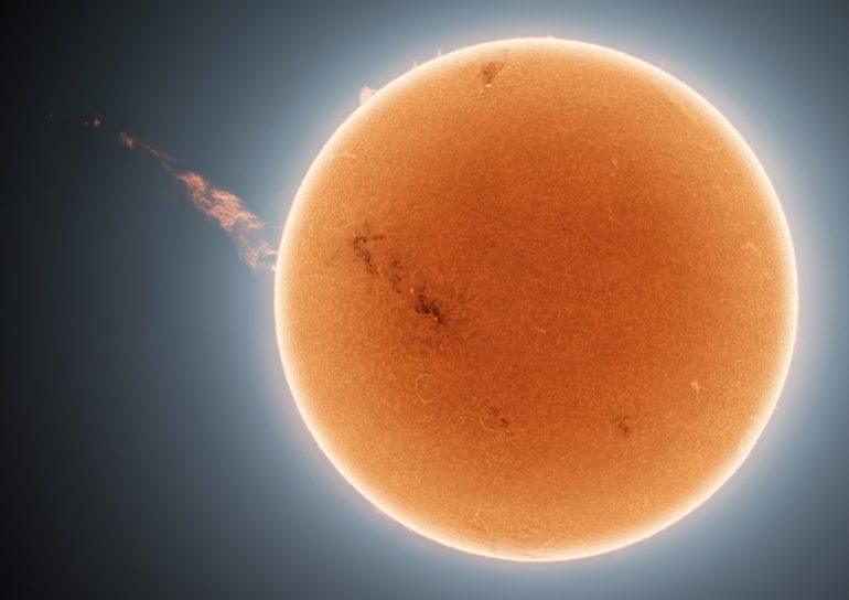 Notable: The boiling, restless Sun spewed more than 1.6 million, kilometer-long plasma bursts.