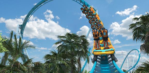 SeaWorld Orlando will have the world's first roller coaster that surfs in the air