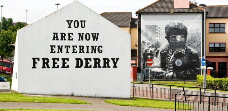 The Free Derry Wall - Nationalist Wall • Guide Ireland.com