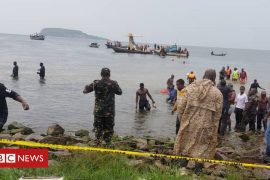 What is known about the plane crash in the lake in Tanzania