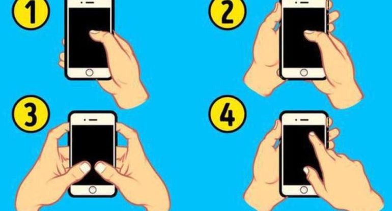 ➤ Find out how smart you are based on the way you hold your phone in the Eye Test |  Viral Challenge |  Psychological Test |  Trends |  Viral |  Mexico