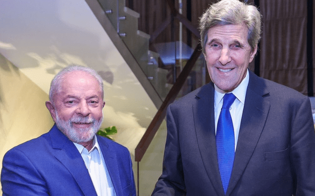Lula and US Climate Representative John Kerry
