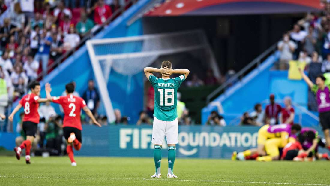 2018 - Kazan embarrassment: Germany lost 0:2 against South Korea.