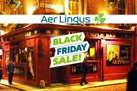 Aer Lingus reduced fares on flights to Dublin for Black Friday!  • Guide Ireland.com