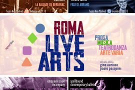 Performances of prose, music, dance drama and various arts at Rome Live Arts, a performing arts festival dedicated to the memory of Peter Brook