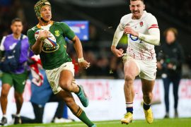 Rugby: South Africa dominate England at Twickenham, Australia as they topple Wales