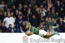 South Africa defeated England at home