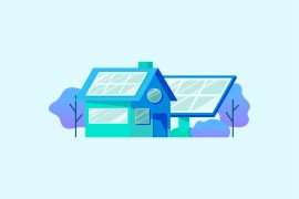 Energy saving with solar panel