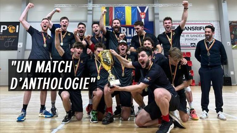 First Historic Medal: European Champions Belgium at Ultimate Indoor (Video)