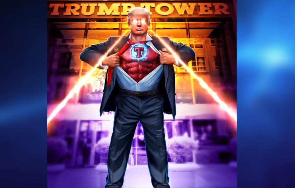 Trump Smashes Superhero, Digital Cards (Although They Cost a Lot)

