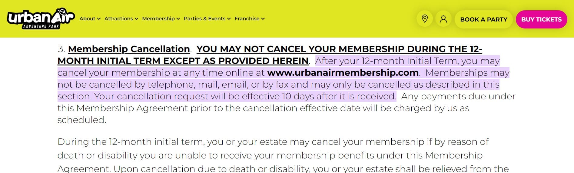 How To Cancel Urban Air Membership: 3 Easy Methods